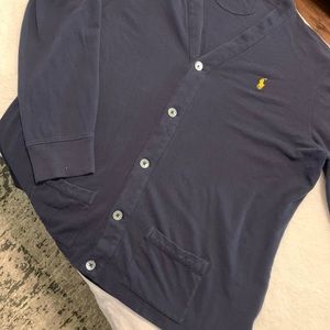Ralph Lauren Cardigan- Navy Blue